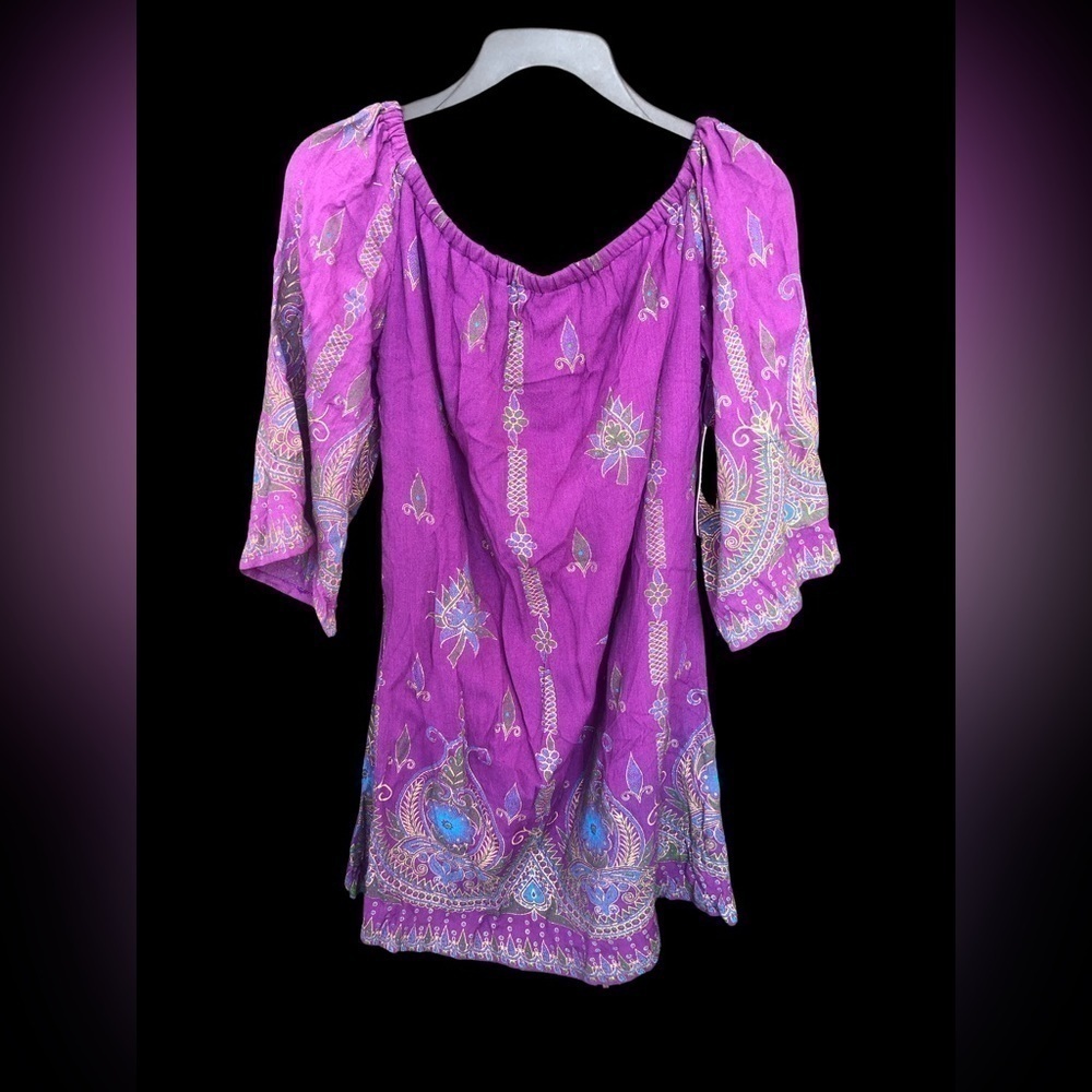 Juniors Large Lapogee Purple Dress - Picture 2 of 5